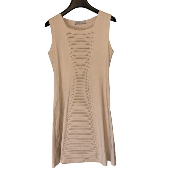 D. Exterior  Beige Mini Dress Size Medium - Picture 6 of 10